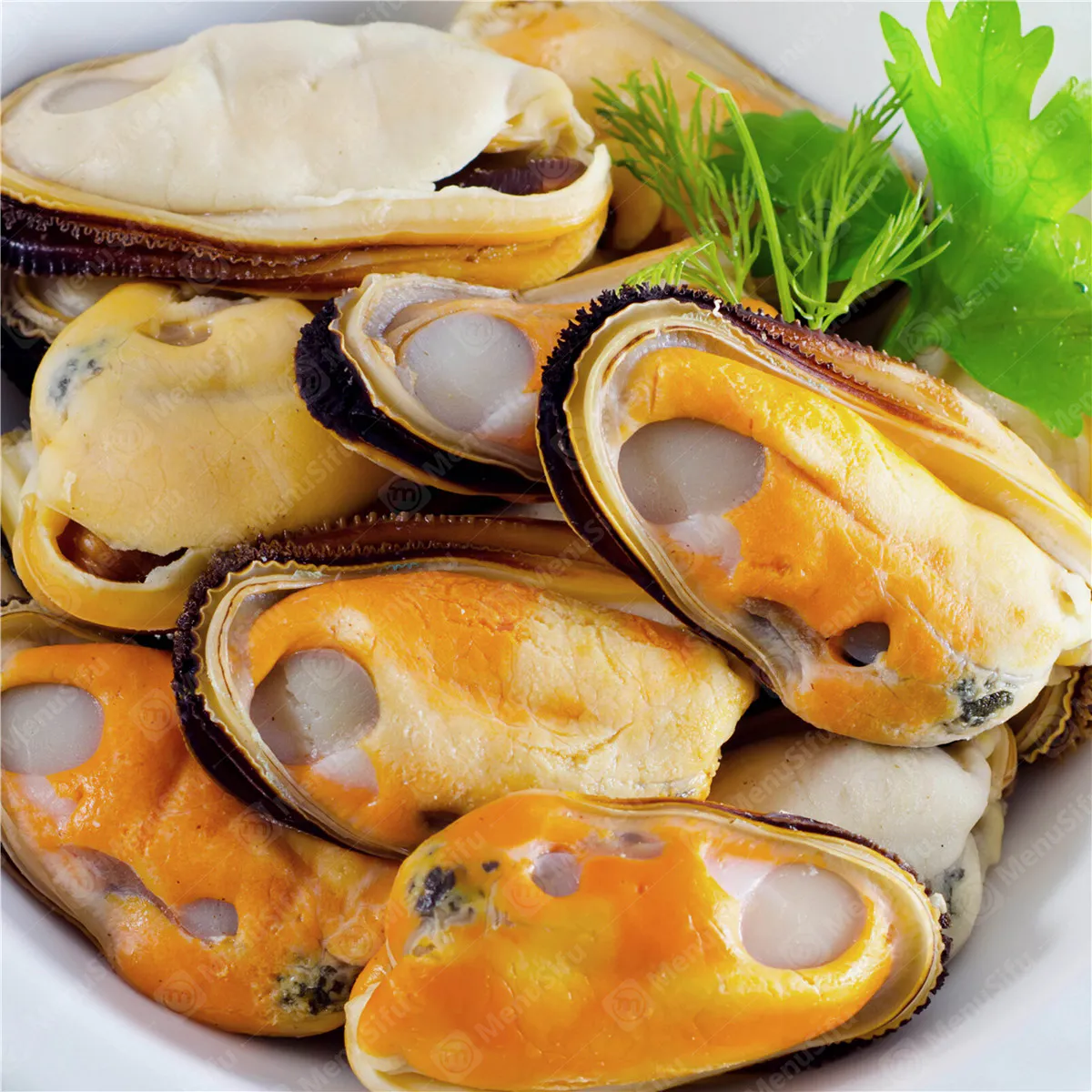 Fresh steamed mussels with herbs at Ocean Crab Marysville, a Seafood Restaurant in Marysville